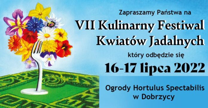 VII Festiwal Kwiatów Jadalnych w Dobrzycy